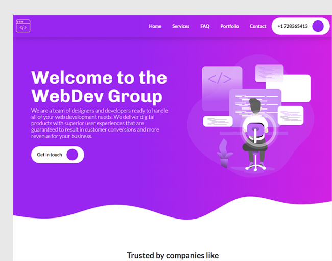 Web Dev Group Screenshot